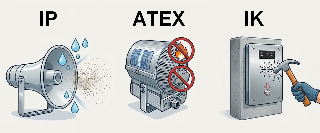 IP ATEX IK