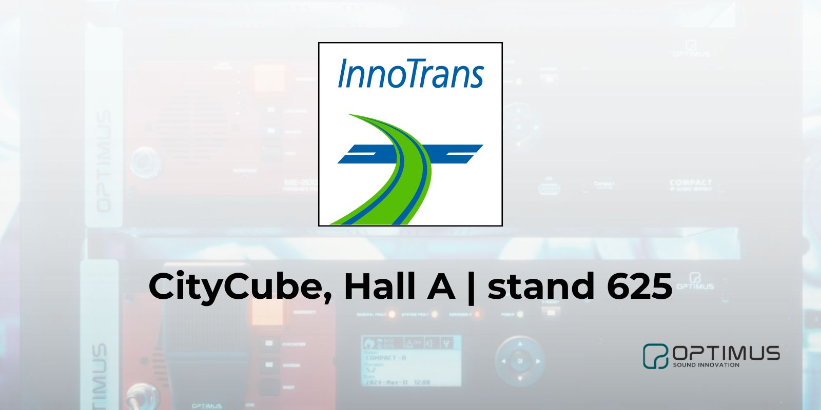 OPTIMUS en InnoTrans Berlin 2026